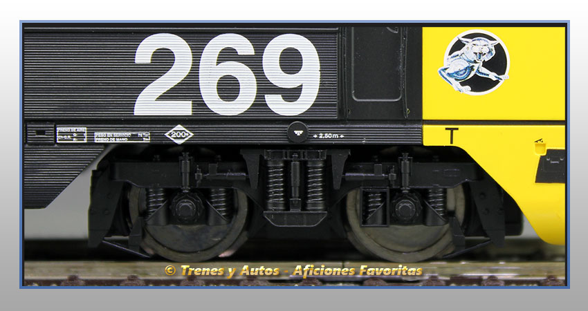 Locomotora eléctrica Serie 269-604-5 "Gato Montés" - Renfe